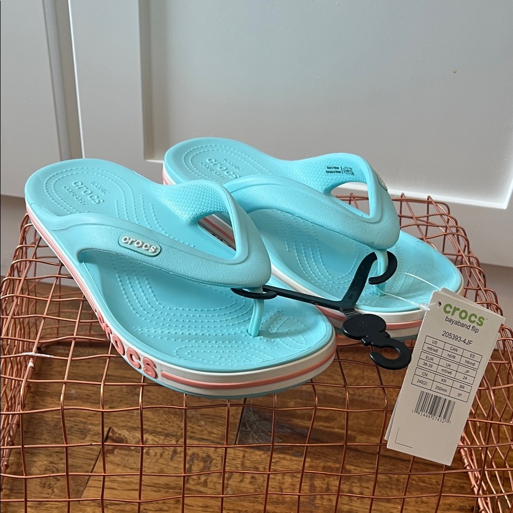 CROCS Aqua Blue Sandals